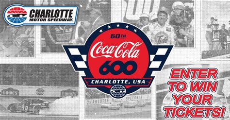 Enter to Win: NASCAR Coca-Cola 600 Tickets - ACCSports.com