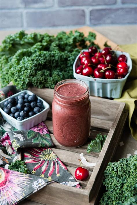 Healthy Cherry Smoothie - Simple Green Smoothies