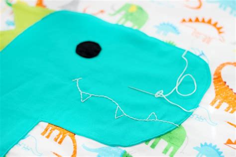 Dinosaur Pillowcase Pattern in 3 Sizes for Kids and Adults - Gluesticks ...