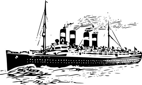 Clipart - Cruise Ship