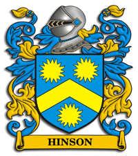 Hinson Family Crest – Heraldic Jewelry