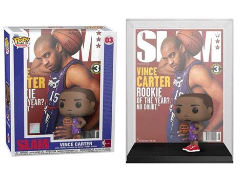 Vince Carter Slam NBA Cover # 03 Toronto Raptors Purple Dinosaur Jersey ...