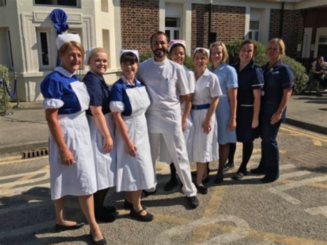 NHS at 70: nurses dress in uniforms of the past to mark anniversary ...