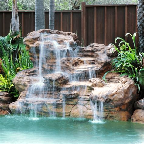 Serenity | Swimming Pool Waterfalls | Universal Rocks