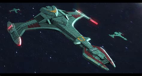 Star Trek Vor'cha-class Attack Cruiser by AdamKop on DeviantArt