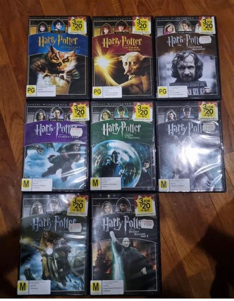 Harry Potter DVD full set, Hobbies & Toys, Music & Media, CDs & DVDs on ...