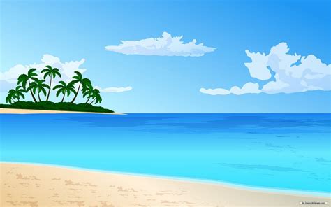 Simple Summer Cartoon Background - Diamondinch Tv