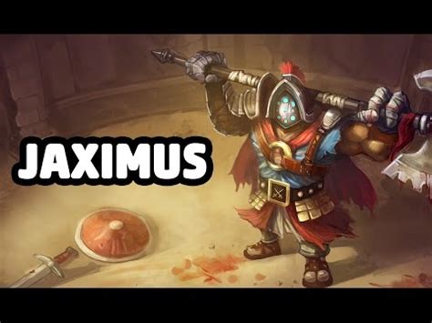 JAXIMUS SKIN SPOTLIGHT - LEAGUE OF LEGENDS - YouTube