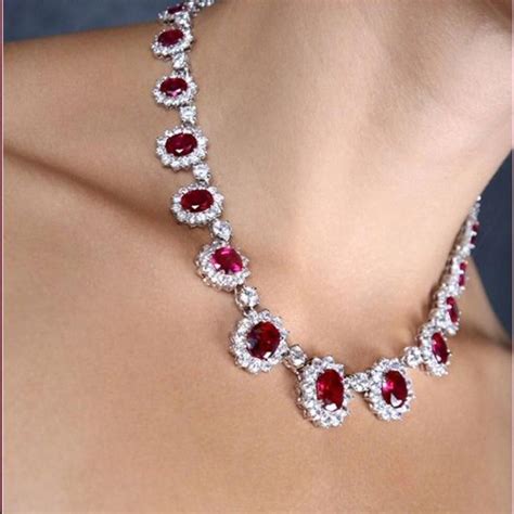 'Pretty Woman' ruby necklace #pinkdiamondnecklace | Pink diamond ...