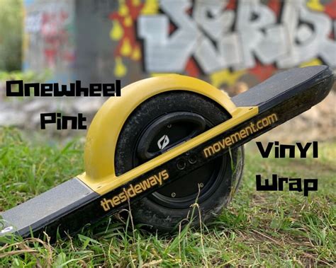 Onewheel Pint Vinyl Wrap - DIY - The Sideways Movement