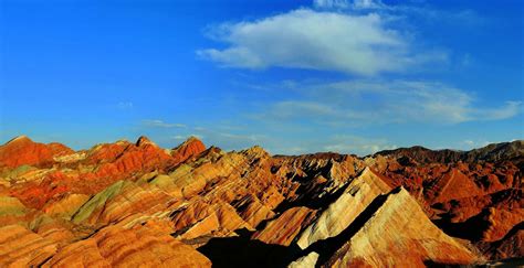 Zhangye Danxia Geopark China