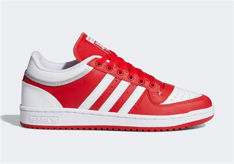 adidas Top Ten Low RB Scarlet/Cloud White | FX7882 SneakerNews.com