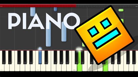 Geometry Dash Viking Arena Meltdown piano midi tutorial sheet partitura cover game - YouTube