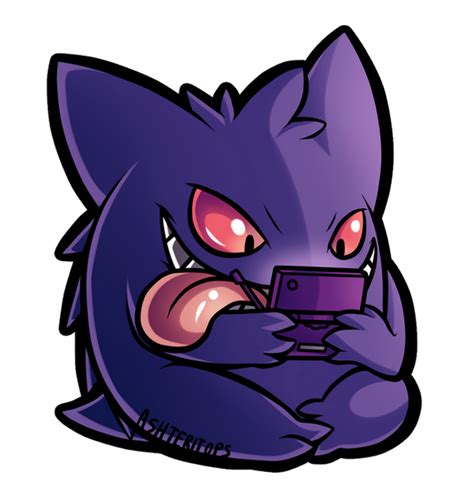 Gengar Commission by PrinceofSpirits on DeviantArt