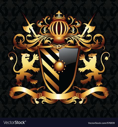 Coat of arms Royalty Free Vector Image - VectorStock