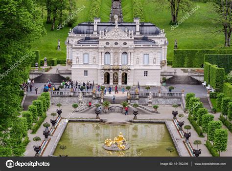 Linderhof Palace is a Schloss in Germany, in southwest Bavaria – Stock ...