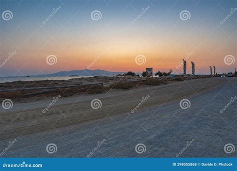 Plaka beach, Greece stock photo. Image of island, beach - 298055868