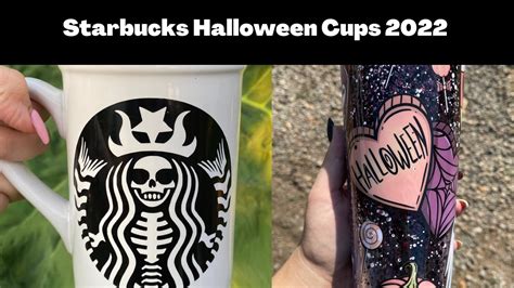 Starbucks Halloween Cups 2022 January 2025