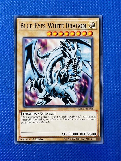 美品 BLUE EYES WHITE DRAGON-