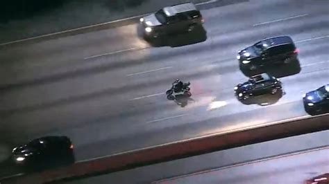 Video: California Motorcycle Chase Ends In Arrest