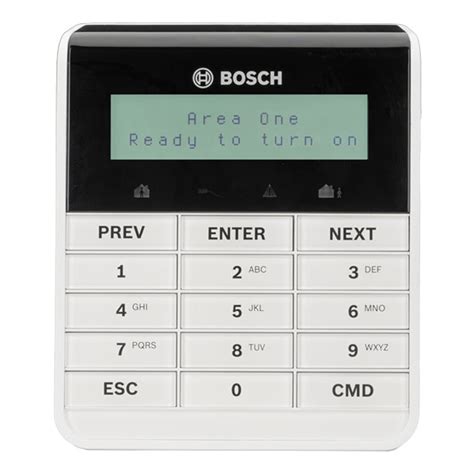 Bosch B921C Two-line Keypad with Touch keys, Inputs