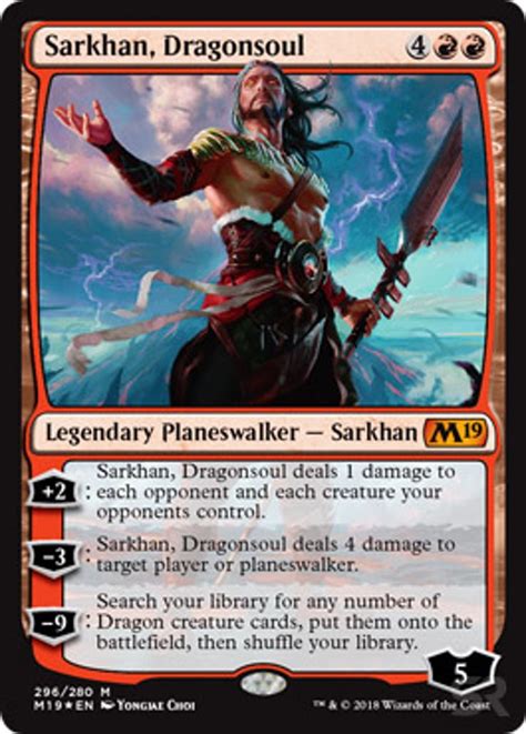 Sarkhan, Dragonsoul - Planeswalker - Cards - MTG Salvation