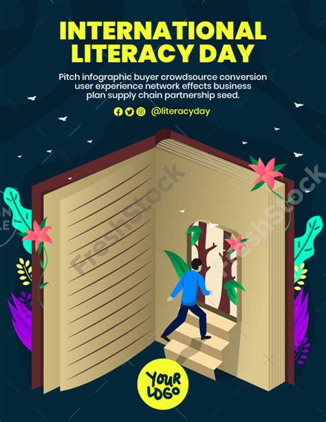 International Literacy Day Poster – FreshStock
