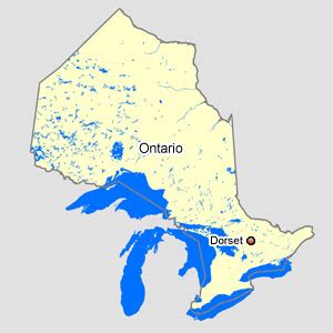 Dorset Ontario Map | GOOGLESAND