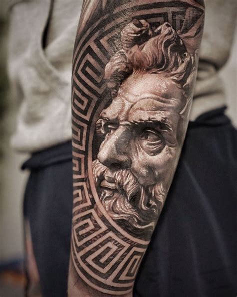 Poseidon | Zeus tattoo, Greek god tattoo, Greek tattoos