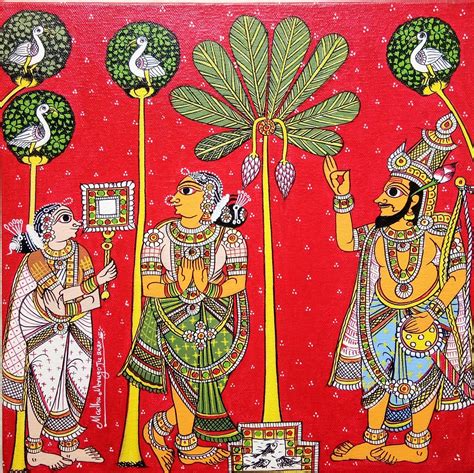 Scroll Painting of Cherial, Telangana – Asia InCH – Encyclopedia of ...