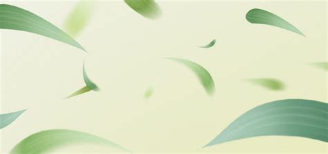 Leaves Various Elements Green Minimalist Background Backgrounds | PSD ...