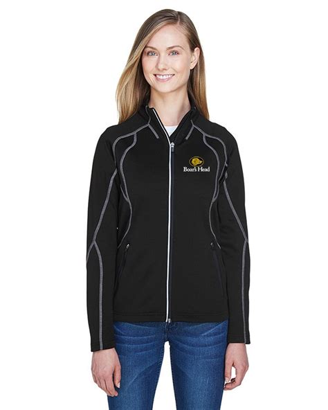 North End Ladies’ Gravity Performance Fleece Jacket | Golden Stiches Embroidery