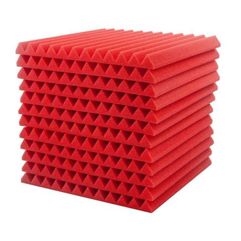 48Pcs Sound-absorbing Foam Wall Home Scene Layout Indoor Sound-absorbi — Battery Mate