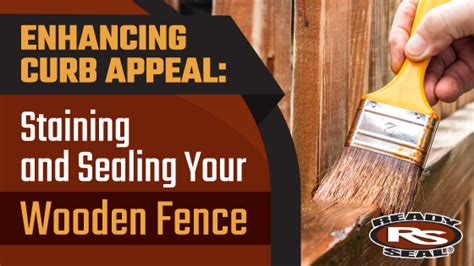 Staining & Sealing Your Wood Fence | Ready Seal