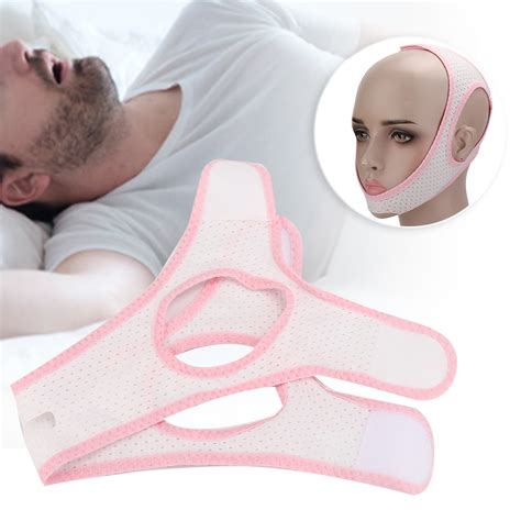 Breathable Anti Snoring Strap Anti Snore Chin Strap Snore Reducing Aid for Children Adult Use ...