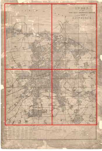 Edinburgh - Ordnance Survey large scale Scottish town plans, 1847-1895 ...