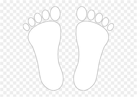 Foot Outline Png - Free download 47 best quality foot outline drawing ...