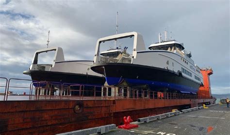 BC Ferries receives delivery of new hybrid electric Island Class ferries | Globalnews.ca