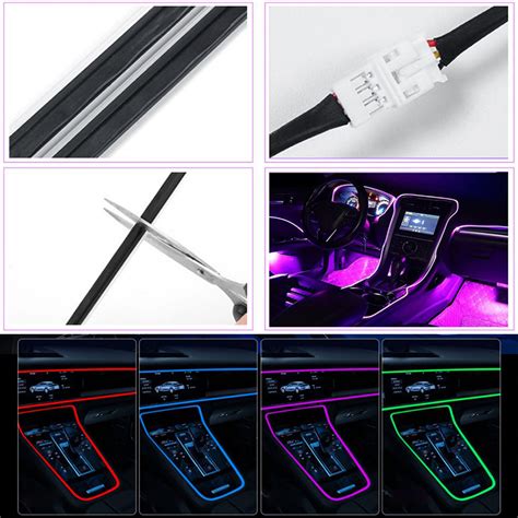 Very Small DIY Interior Car Bright 5V RGB LED Strip