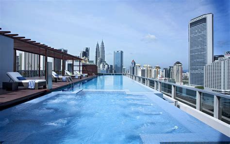 Best rooftop pools in KL