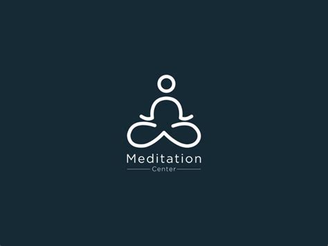 Meditation Logo Design | Logo design, Yoga logo design, ? logo