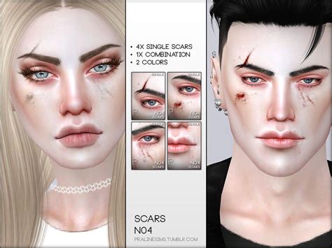 Pralinesims' Face Scars N04 Sims 4 Cas, Sims Cc, Joker Makeup, Halloween Face Makeup, Apocalypse ...