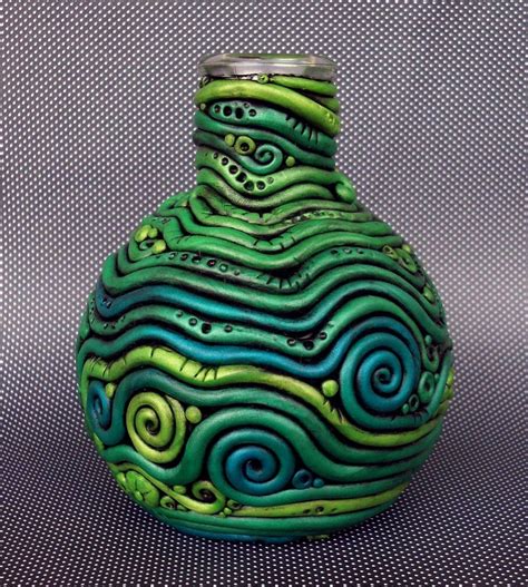 Crazy Coil Budvase Bottle | Coil pottery, Coil pots, Pottery