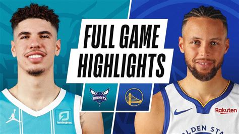 HORNETS at WARRIORS | FULL GAME HIGHLIGHTS | February 26, 2021 - YouTube