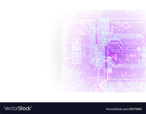 Abstract background for technology presentations Vector Image