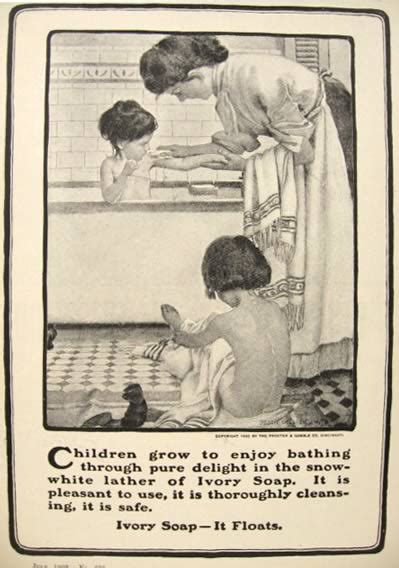 1902 Ivory Soap Ad ~ Jessie Willcox Smith ~ Child in Tub, Vintage ...