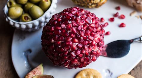 Pomegranate Blue Cheese Ball | Wisconsin Cheese