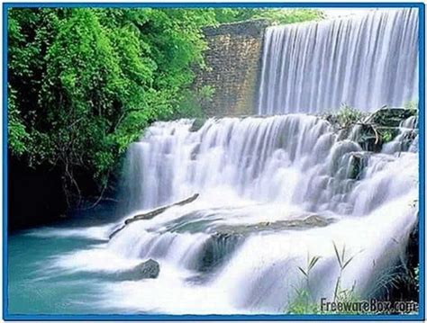 Screensaver Waterfalls With Sound - Download-Screensavers.biz