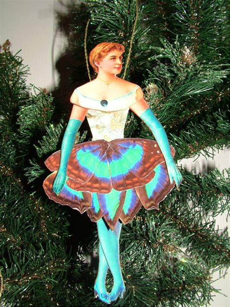 EKDuncan - My Fanciful Muse: Victorian Ladies - Articulated Paper Doll Ornaments for Christmas