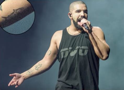 Fan Love! Have you seen Drake's New Tattoo of Lil Wayne? | BellaNaija